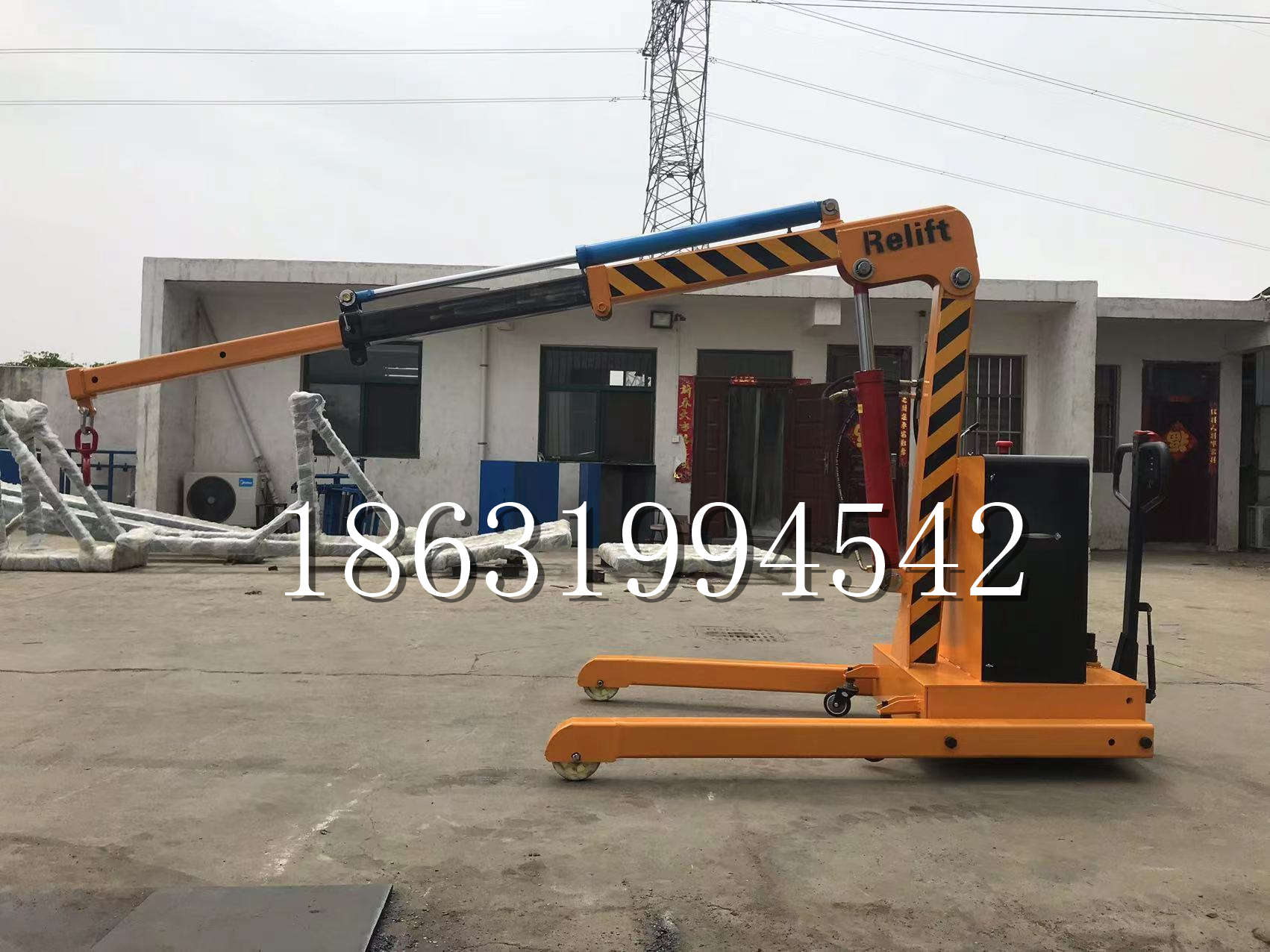 正镶白旗久征定做3吨三轮随车吊 农用园林绿化移树吊 平板工程用小吊机