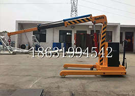 正镶白旗随车吊机车载随车吊机1/2吨吊机汽车液压吊臂220v移动吊机小型蜘蛛吊小型